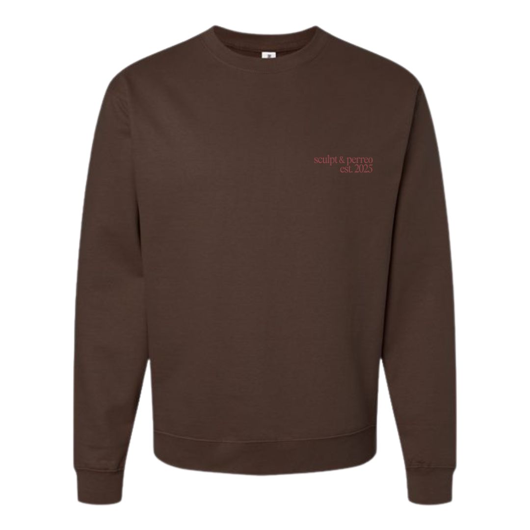 Latina Wellness Club Crewneck - Brown